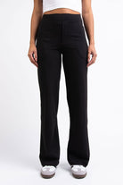 Holly 01High ActiveFlex Straight Pants - Black