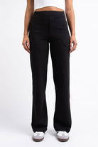 Holly 03High ActiveFlex Straight Pants - Black