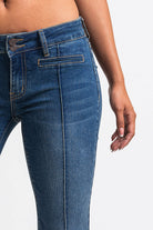 Claire 02Low Bootcut Jeans - Vintage Blue