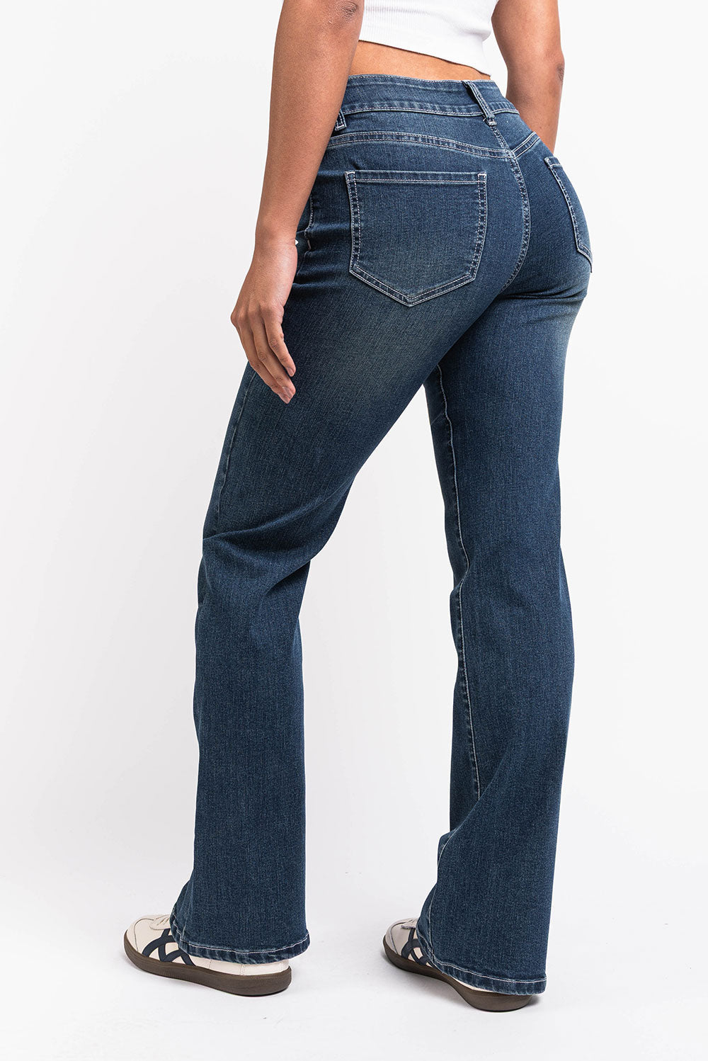 Taylor 05Mid Bootcut Jeans - Vintage Blue